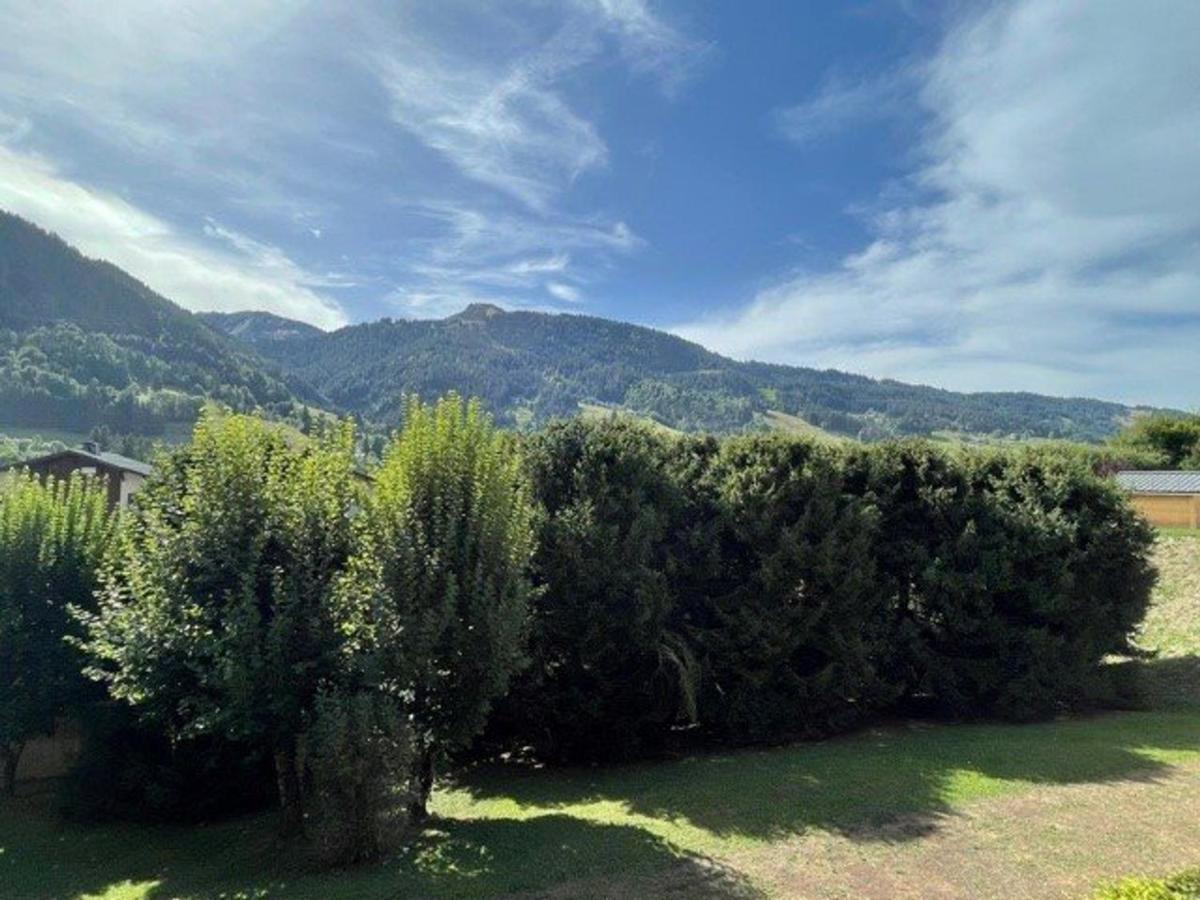 Spacieux 4 Pieces Avec Parking Et Vue Imprenable A Praz-Sur-Arly - Fr-1-603-40 المظهر الخارجي الصورة